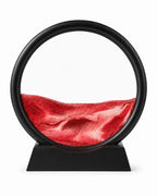 Round Moving Sand Art Decor