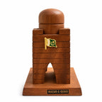 Wooden Mazar-e-Quaid Monument Figurine